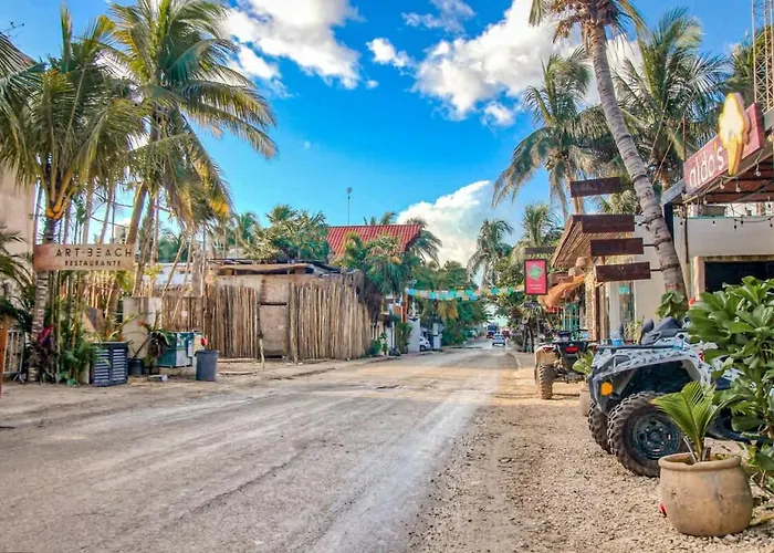 Main Street To The At Coba Av Apartamento Tulum